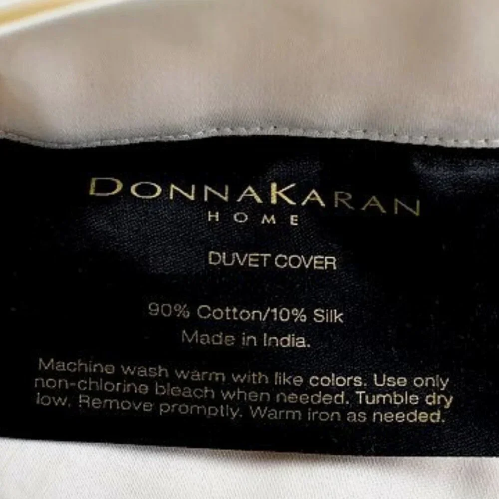 Donna Karan Silk Indulgence Duvet Cover 3 Pc Set